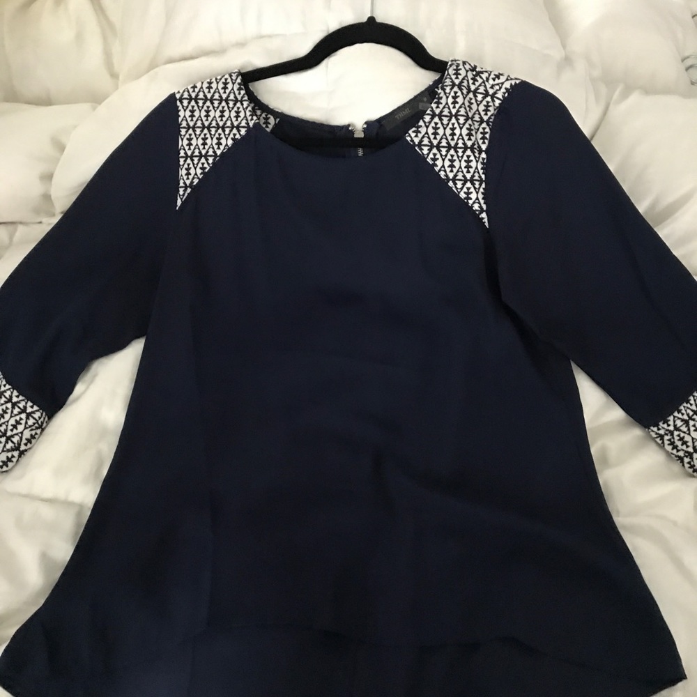 3/4 length top